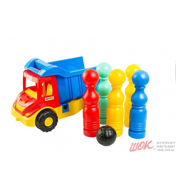 "Multi truck"вантажівка з кеглями 39220
