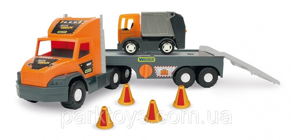 "Super Tech Truck" з сміттєвозом 36730