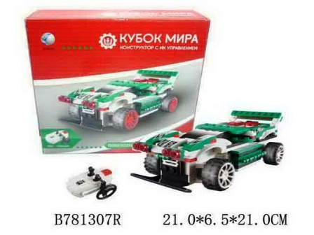 Конструктор LXY10D/781307R машина на р.у. спак.кор.21*6,5*21 ш.к./36/