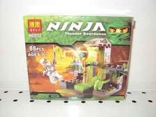 Конструктор Ninja 9753 крепость распак.86дет.кор.14*4,5*12 ш.к./360/