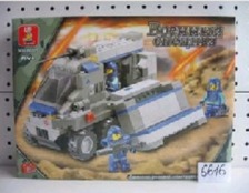 Конструктор SLUBAN 620002/M38 B0201 (36шт) спецназ, машина, 267 дет, в кор-ке, 32-24-6см