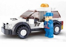 Конструктор SLUBAN M38-B0350 (90шт) Автогонки,машинка,96дет,фигур,в кор-ке, 16,5-14-4,5см