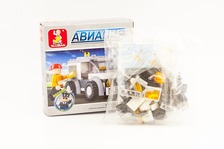 Конструктор SLUBAN M38-B0359 (90шт) Авиация, техника, фигурка, 75 дет, в кор-ке, 16,5-14-4,5см