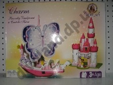 Конструктор TL 3135 (16шт) замок-корабль, 300 дет, в кор-ке, 40-30-7,5см
