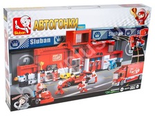 Конструктор TM6202 (120шт) NJ,строение,фигурка,от59дет,в кор,8шт(4вида)в дисплее,36-19,514,5см