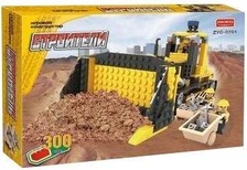 Конструктор ZYK-0704 "Строители" 300 дет.распак.кор 37,5*6*25,5 /24/