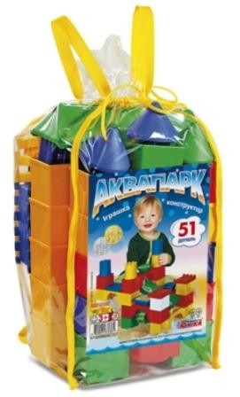 Конструктор Аквапарк  (51 деталь)