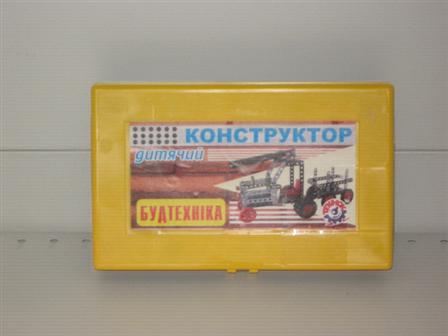 Конструктор мет. "Будівельник" 0601 (Технокомп)