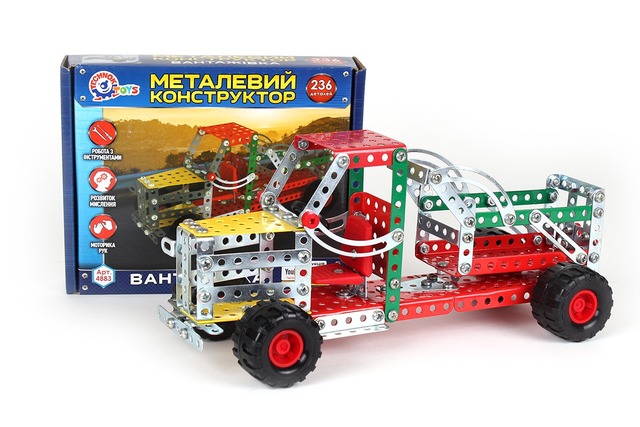 Конструктор металевий "Вантажівка Технок" арт. 4883