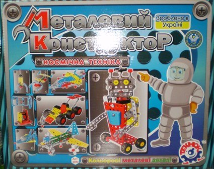 Конструктор металевий "Космічна техніка" 2094 (Технокомп)