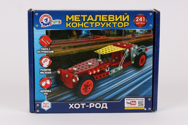 Конструктор металевий «Хот-Род ТехноК», арт.4906. Фото 2