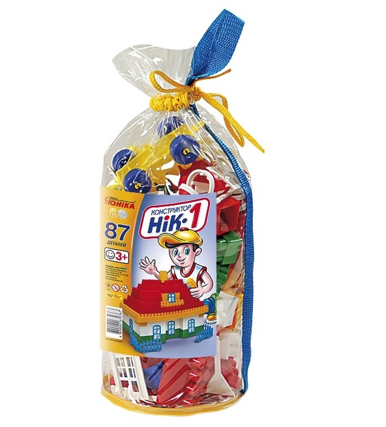 Конструктор НІК-1 (87 дет)