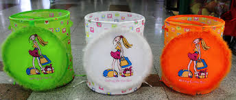 Корзина для ігр.BT-TB-0008 38 * 45см 3цв.кул.ш.к. / 60 /