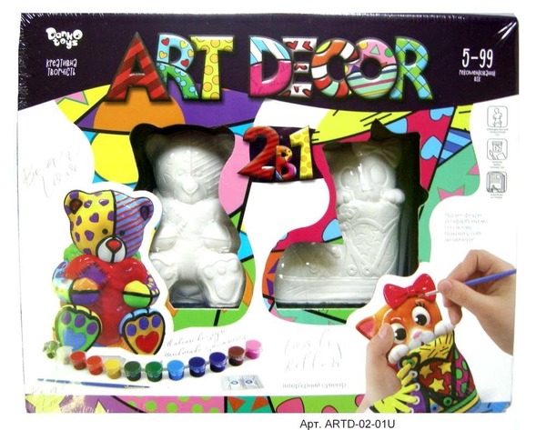 Креативна творчість ART DECOR 2в1 (5). Фото 3