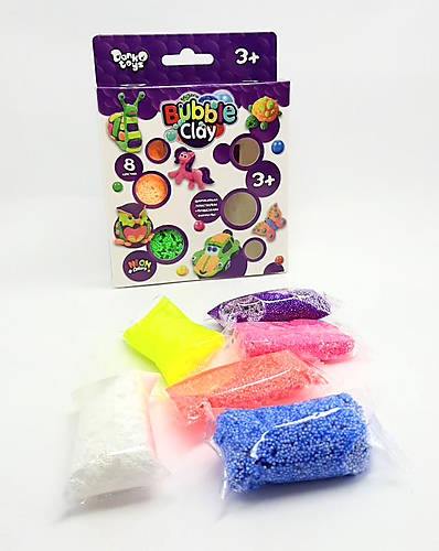 Креативна творчість Bubble Clay 8 кол (20). Фото 3