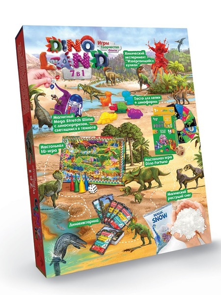 Креативна творчість Dino Land 7в1 (5). Фото 2
