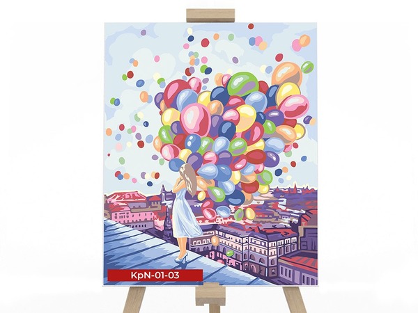Креативна творчість Paintings by numbesr 40*50 економ. Фото 4