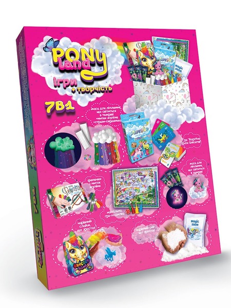 Креативна творчість Pony Land 7в1 (10). Фото 5