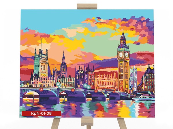 Креативна творчість Картина за номерами на полотні 40*50 в кор. Фото 7