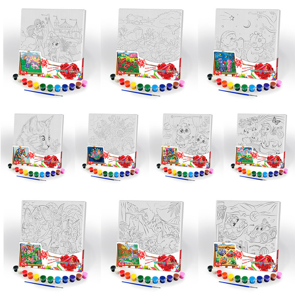 Креативна творчість Розпис на полотні Canvas Painting 31*31