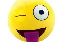 Антистресова іграшка м`яконабивна "SOFT TOYS 17 "SMILES"  з язиком, DT-ST-01-17