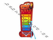 Ксилофон 666804A/666803A Тачки/Spiderman 2в.кул.30,5*12,5 ш.к./120/