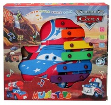 Ксилофон 89-36 "Тачки" кор.24,5*3*25 ш.к./144/