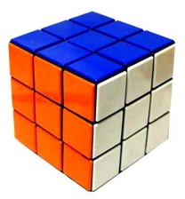 Кубик Рубіка 589-9.3 2цв.кул.9, 3 * 9,3 * 9,3 ш.к./120 /