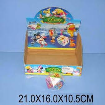 Кубик-пазл 1300 (286684) (36шт / 2) "Мультфільми" 7см, в кор. 21 * 16 * 10,5 см