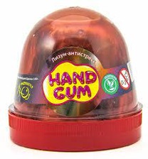 Лизун антистрес Бордо 120г. Hand gum 80106