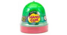 Лизун антистрес Зелений 120г. Hand gum 80100