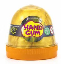 Лизун антистрес Золото 120г. Hand gum 80102