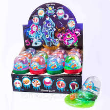 Лизун антистресTM Mr Boo з рибкою100 гр