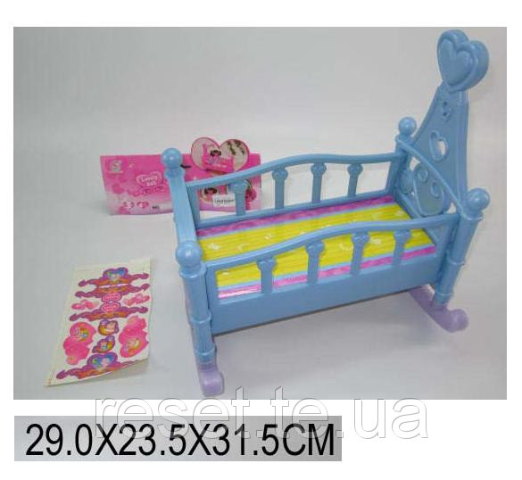 Ліжечко 60553P (1015181) (36шт/2) люлька, в пак. 32*24*29см