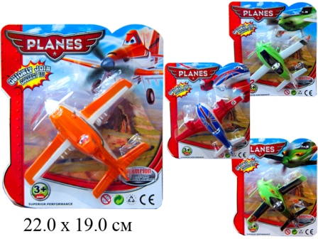 Літак "PLANES" XZ-119 (192шт / 2) на планшетки 22 * 19см