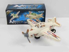 Літак 3262 (72шт) звук, світло, на бат-ке, в кор-ке, 26-11-10см
