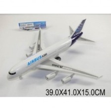 Літак A380-61 (986889) (108шт / 2) в пакеті 39 * 41 * 15см