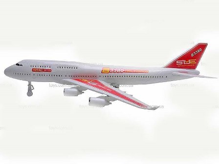 Літак A380-81E інерц.муз.свет.кул.55, 5 * 7 * 7 ш.к./72 /
