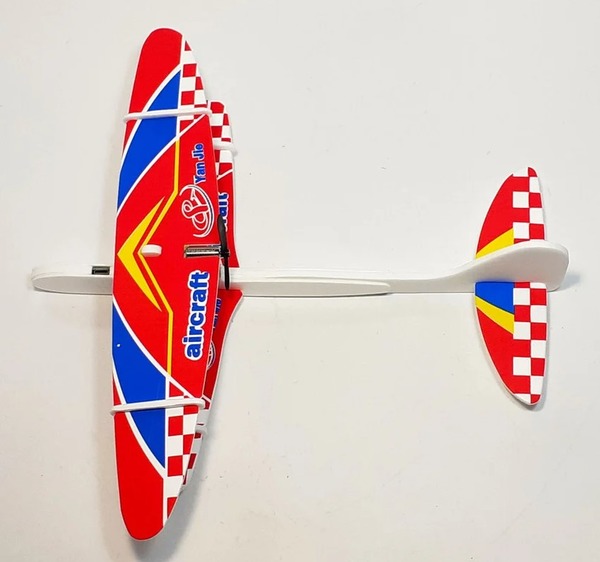Літачок пінопласт AIRCRAFT MOTOP кор,Білий. Фото 4