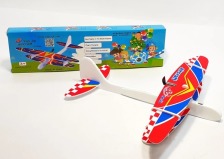 Літачок пінопласт AIRCRAFT MOTOP кор,Білий