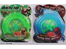 Літаюча тарілка 9056/58 Ben 10/Spiderman 2 вида,на листі 25*31