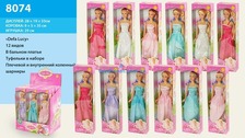 Лялька "Defa Lucy" 8074 (48шт/2) в вечернем платье, 29см, в кор. 9*5*35см
