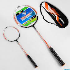 Бадмінтон 44593 2 кольори "ТК Sport", воланчик, 2 шт в чехлі