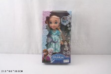 Лялька "Frozen" 368 (48шт/2) муз, со снеговиком, в кор. 21*9*38см