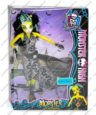 Лялька "Monster High" 2014-2 (48шт / 2) 4 види, в кор. 32,5 * 23 * 7см