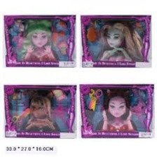 Лялька "Monster High" 8897-3/7/9/10 (48шт/2) 4 вида, с заколками, косметикой, в кор.26,0*20,0*