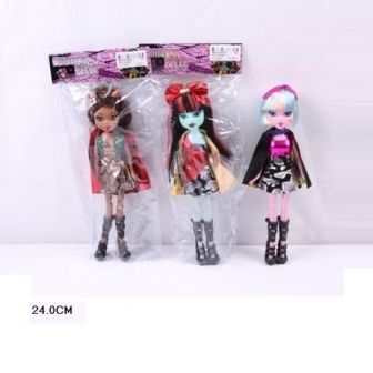 Лялька "Monster High" WQ1305ABC (144шт / 2) 3 види, в пакеті 24см