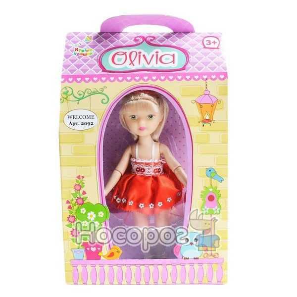 Лялька "Olivia" 2092 (120шт/2) серия "Classic", 10 видов, с аксессуаром, в коробке 16*6*28см