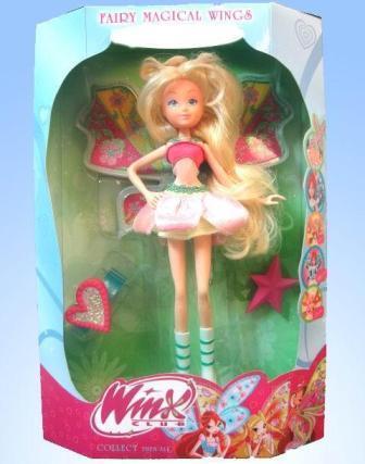 Лялька "Winx" 822 (36шт / 2) 3 види, муз, світло / крила, з браслетом, гребінцем, в кор. 36 * 24 * 9