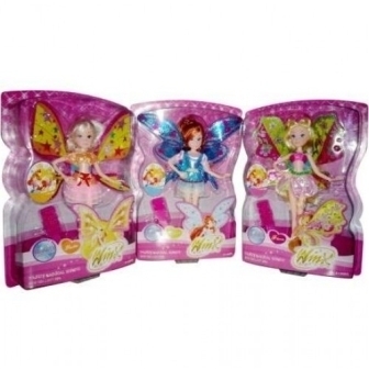Лялька "Winx" 823 (48шт / 2) 3 види, під слюдою 24 * 36 * 6см